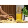 Ensemble de Couteaux Menastyl Jaune polypropylène 6 Pièces (6 Unités)