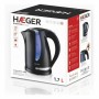 Kettle Haeger EK-22B.023A Black Stainless steel 2200 W 1,7 L