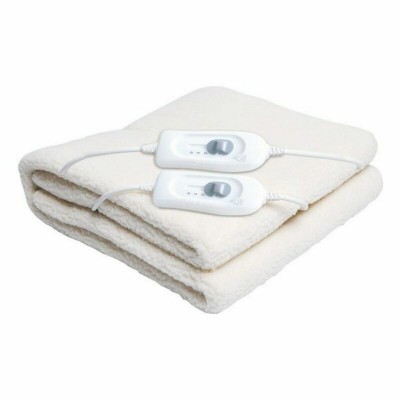 Surmatelas Chauffant Électrique Double Haeger UB-140.004A Blanc