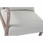 Armchair DKD Home Decor 66 x 79 x 75 cm Sixties Beige Wood Plastic