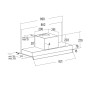 Hotte standard Cata X90/A Acier 90 cm