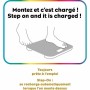 Balance Numérique de Salle de Bain Little Balance Kinetic Auto Bleu