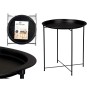 Folding Side Table WR4405 Black 46,8 x 50,2 x 46,8 cm (4 Units)