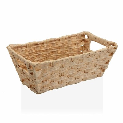 Panier Multi-usages Versa 17 x 11,5 x 29 cm Avec des poignées Beige
