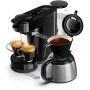 Cafetière à capsules Philips SENSEO SWITCH HD6592/65 noir 1 bar 1450 W