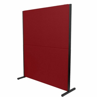 Folding screen Piqueras y Crespo Valdeganga Black Maroon (Refurbished A)
