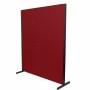 Folding screen Piqueras y Crespo Valdeganga Black Maroon (Refurbished A)