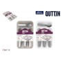 Cutlery Quttin Plastic 16 Pieces 17 Pieces (6 Units)