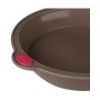 Silicone Mould with Handle Secret de Gourmet Brown Silicone 24 cm