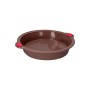 Moule en Silicone avec Poignée Secret de Gourmet Marron Silicone 24 cm