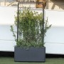 Jardinière auto-arrosante Deroma Anthracite 78 x 38 x 39 cm Plastique Rectangulaire
