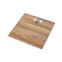 Digital Bathroom Scales EDM 07531 Brown Wood Crystal 180 kg