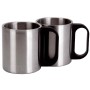 Travel thermos flask Redcliffs Stainless steel 1 L 2 Cups (3 Pieces)