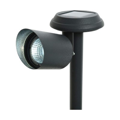 Solar garden lights Lumineo Aluminium Black LED 3 Lm