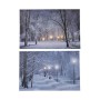 Painting Lumineo White 58 X 38 X 1,5 CM