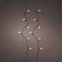 Wreath of LED Lights Lumineo 493270 Vintage Soft green 11,2 m Inside