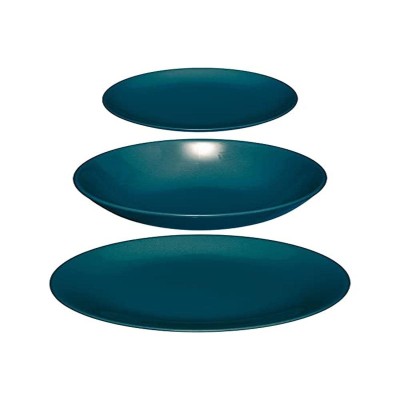 Tableware Secret de Gourmet Blue Ceramic 18 Pieces