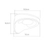Applique LED EDM 31853 Blanc 2 W 1,8 W 200 Lm 155 Lm Solaire Capteur de Mouvement (6500 K)