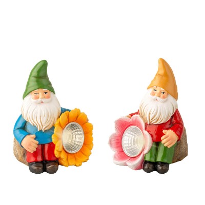 Nains de jardin Lumineo 7,5 x 7 x 11 cm