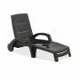 Chaise longue Shaf Ocean Anthracite 100 x 74 x 42 cm