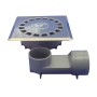 Évier Tecnoagua T-88 VHI PVC Acier inoxydable 11,8 x 11,8 x 4,5 cm Ø 4 cm