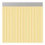 Rideau Acudam Ferrara Portes Jaune Transparent Extérieur PVC Aluminium 90 x 210 cm