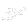 Applique EDM 32434 F 12 W 60 x 12,8 x 5,1 cm LED
