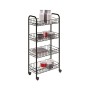 Chariot Multi-usages Metaltex Pisa 41 x 23 x 84 cm