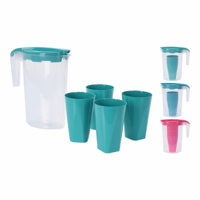 Jug and glasses set 350 ml 1,75 L Jug 5 Pieces