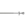Net curtain rod Stor Planet Cintacor Sphere 70-120 cm Grey Metal