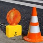 Balise EDM 36374 PVC 8000 Lm 18,6 x 9,5 x 37 cm Panneau de signalisation Construction