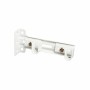Curtain rail brackets Stor Planet Cintacor White