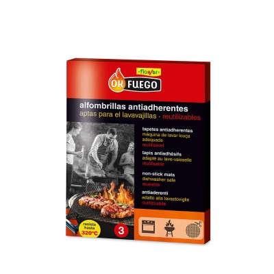 Tapis de barbecue Flower