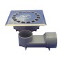 Drain Tecnoagua T-88 VHI PVC Stainless steel 16,5 x 16,5 x 5 cm Ø 5 cm
