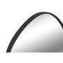 Wall mirror Home ESPRIT Black Metal Mirror Modern 60 x 2,5 x 78 cm
