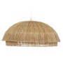 Ceiling Light DKD Home Decor Light brown Jute Iron 50 W 80 x 80 x 33 cm