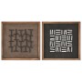 Painting Home ESPRIT Modern 40,2 x 4 x 40,2 cm (2 Units)