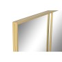 Wall mirror Home ESPRIT Golden Window 122 x 1 x 122 cm