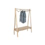 Coat rack Home ESPRIT Natural Eucalyptus wood 120 x 50 x 160 cm