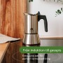 Italian Coffee Pot Bialetti Silver