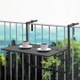 Table Piable Ambiance Gris foncé (60 x 43 cm)