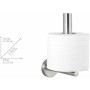 Porte-rouleaux pour Papier Toilette Wenko bosio Acier inoxydable 8 X 18 X 12,5 CM Acier