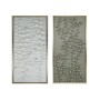Painting Home ESPRIT White Green Golden Modern 70 x 3,5 x 140 cm (2 Units)