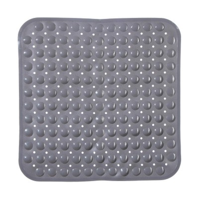Non-slip Shower Mat Grey polypropylene