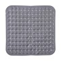 Non-slip Shower Mat Grey polypropylene