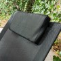 Chaise Longue Pliante à Bascule Orbitale InnovaGoods Noir (Reconditionné A)