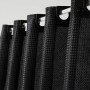 Shower Curtain TODAY Black Polyester 180 x 200 cm (12 Units)