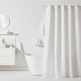 Rideau de Douche TODAY Blanc Polyester 180 x 200 cm (12 Unités)