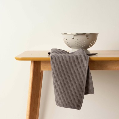 Tissu de cuisine Belum Waffle Brun foncé 45 x 70 cm
