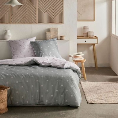 Duvet cover set TODAY Grey Super king 2 Pieces